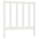 vidaXL Tăblie de pat, alb, 95x4x100 cm, lemn masiv de pin vidaXL Tăblie de pat, alb, 95x4x100 cm, lemn masiv de pin