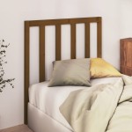 vidaXL Tăblie de pat, maro miere, 95x4x100 cm, lemn masiv de pin vidaXL Tăblie de pat, maro miere, 95x4x100 cm, lemn masiv de pin