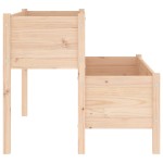vidaXL Jardinieră, 110x84x75 cm, lemn masiv de pin vidaXL Jardinieră, 110x84x75 cm, lemn masiv de pin