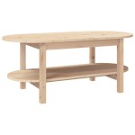 vidaXL Măsuță de cafea, 110x55x45 cm, lemn masiv de pin vidaXL Măsuță de cafea, 110x55x45 cm, lemn masiv de pin