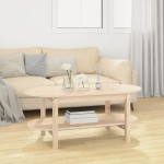 vidaXL Măsuță de cafea, 110x55x45 cm, lemn masiv de pin vidaXL Măsuță de cafea, 110x55x45 cm, lemn masiv de pin