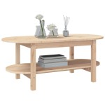 vidaXL Măsuță de cafea, 110x55x45 cm, lemn masiv de pin vidaXL Măsuță de cafea, 110x55x45 cm, lemn masiv de pin