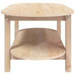 vidaXL Măsuță de cafea, 110x55x45 cm, lemn masiv de pin vidaXL Măsuță de cafea, 110x55x45 cm, lemn masiv de pin