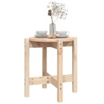 vidaXL Măsuță de cafea, Ø 42,5x45 cm, lemn masiv de pin