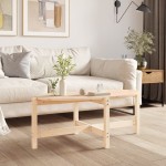 vidaXL Măsuță de cafea, 118x63x45 cm, lemn masiv de pin vidaXL Măsuță de cafea, 118x63x45 cm, lemn masiv de pin
