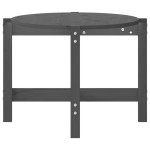 vidaXL Măsuță de cafea, gri, 118x63x45 cm, lemn masiv de pin vidaXL Măsuță de cafea, gri, 118x63x45 cm, lemn masiv de pin