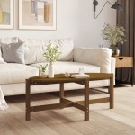 vidaXL Măsuță de cafea, maro miere, 118x63x45 cm, lemn masiv de pin vidaXL Măsuță de cafea, maro miere, 118x63x45 cm, lemn masiv de pin