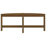 vidaXL Măsuță de cafea, maro miere, 118x63x45 cm, lemn masiv de pin vidaXL Măsuță de cafea, maro miere, 118x63x45 cm, lemn masiv de pin