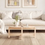 vidaXL Măsuță de cafea, 87x48x35 cm, lemn masiv de pin vidaXL Măsuță de cafea, 87x48x35 cm, lemn masiv de pin