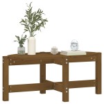 vidaXL Măsuță de cafea, maro miere, 87x48x35 cm, lemn masiv de pin