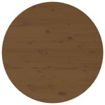vidaXL Măsuță de cafea, maro miere, Ø 55x45 cm, lemn masiv de pin vidaXL Măsuță de cafea, maro miere, Ø 55x45 cm, lemn masiv de pin