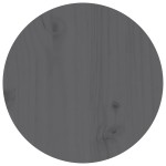 vidaXL Măsuță de cafea, gri, Ø 35x35 cm, lemn masiv de pin vidaXL Măsuță de cafea, gri, Ø 35x35 cm, lemn masiv de pin