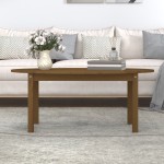 vidaXL Măsuță de cafea, maro miere, 110x55x45 cm, lemn masiv de pin vidaXL Măsuță de cafea, maro miere, 110x55x45 cm, lemn masiv de pin