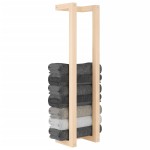 vidaXL Suport pentru prosoape, 23x18x90 cm, lemn masiv de pin