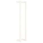 vidaXL Suport pentru prosoape, alb, 23x18x110 cm, lemn masiv de pin