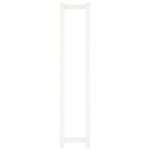 vidaXL Suport pentru prosoape, alb, 23x18x110 cm, lemn masiv de pin