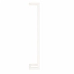 vidaXL Suport pentru prosoape, alb, 23x18x110 cm, lemn masiv de pin
