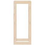 vidaXL Rastel pentru lemne de foc, 41x25x100 cm, lemn masiv pin