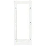 vidaXL Rastel pentru lemne de foc, alb, 41x25x100 cm, lemn masiv pin
