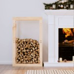 vidaXL Rastel pentru lemne de foc, 60x25x100 cm, lemn masiv pin vidaXL Rastel pentru lemne de foc, 60x25x100 cm, lemn masiv pin