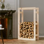 vidaXL Rastel pentru lemne de foc, 60x25x100 cm, lemn masiv pin vidaXL Rastel pentru lemne de foc, 60x25x100 cm, lemn masiv pin
