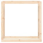 vidaXL Rastel pentru lemne de foc, 100x25x100 cm, lemn masiv pin vidaXL Rastel pentru lemne de foc, 100x25x100 cm, lemn masiv pin