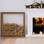 vidaXL Rastel lemne de foc, maro miere, 100x25x100 cm, lemn masiv pin vidaXL Rastel lemne de foc, maro miere, 100x25x100 cm, lemn masiv pin