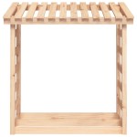 vidaXL Rastel pentru lemne de foc, 108x64,5x110 cm, lemn masiv pin vidaXL Rastel pentru lemne de foc, 108x64,5x110 cm, lemn masiv pin