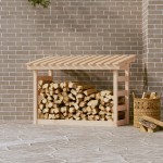 vidaXL Rastel pentru lemne de foc, 108x64,5x78 cm, lemn masiv pin vidaXL Rastel pentru lemne de foc, 108x64,5x78 cm, lemn masiv pin