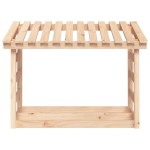 vidaXL Rastel pentru lemne de foc, 108x64,5x78 cm, lemn masiv pin vidaXL Rastel pentru lemne de foc, 108x64,5x78 cm, lemn masiv pin