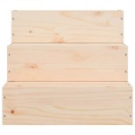 vidaXL Scară pentru animale de companie, 40x37,5x35 cm, lemn masiv pin