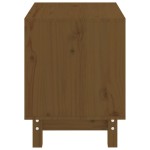 vidaXL Casă pentru câini, maro miere, 50x40x52 cm, lemn masiv de pin