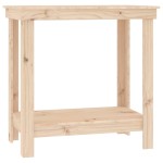 vidaXL Banc de lucru, 80x50x80 cm, lemn masiv pin vidaXL Banc de lucru, 80x50x80 cm, lemn masiv pin