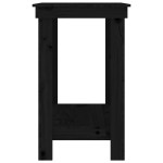 vidaXL Banc de lucru, negru, 80x50x80 cm, lemn masiv pin vidaXL Banc de lucru, negru, 80x50x80 cm, lemn masiv pin