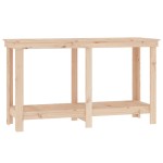 vidaXL Banc de lucru, 140x50x80 cm, lemn masiv pin vidaXL Banc de lucru, 140x50x80 cm, lemn masiv pin