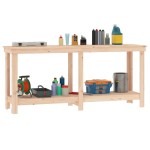 vidaXL Banc de lucru, 180x50x80 cm, lemn masiv pin vidaXL Banc de lucru, 180x50x80 cm, lemn masiv pin