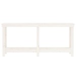 vidaXL Banc de lucru, alb, 180x50x80 cm, lemn masiv pin vidaXL Banc de lucru, alb, 180x50x80 cm, lemn masiv pin