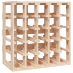 vidaXL Suport de vinuri, 58,5x33x60,5 cm, lemn masiv de pin vidaXL Suport de vinuri, 58,5x33x60,5 cm, lemn masiv de pin