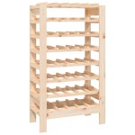vidaXL Suport de vinuri, 61,5x30x107,5 cm, lemn masiv de pin vidaXL Suport de vinuri, 61,5x30x107,5 cm, lemn masiv de pin