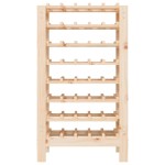 vidaXL Suport de vinuri, 61,5x30x107,5 cm, lemn masiv de pin vidaXL Suport de vinuri, 61,5x30x107,5 cm, lemn masiv de pin