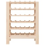 vidaXL Suport de vinuri, 61,5x30x82 cm, lemn masiv de pin vidaXL Suport de vinuri, 61,5x30x82 cm, lemn masiv de pin