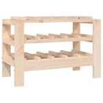 vidaXL Suport de vinuri, 61,5x30x42 cm, lemn masiv de pin vidaXL Suport de vinuri, 61,5x30x42 cm, lemn masiv de pin