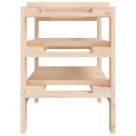 vidaXL Suport de vinuri, 61,5x30x42 cm, lemn masiv de pin vidaXL Suport de vinuri, 61,5x30x42 cm, lemn masiv de pin
