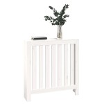 vidaXL Mască pentru calorifer, alb, 79,5x19x84 cm, lemn masiv de pin vidaXL Mască pentru calorifer, alb, 79,5x19x84 cm, lemn masiv de pin