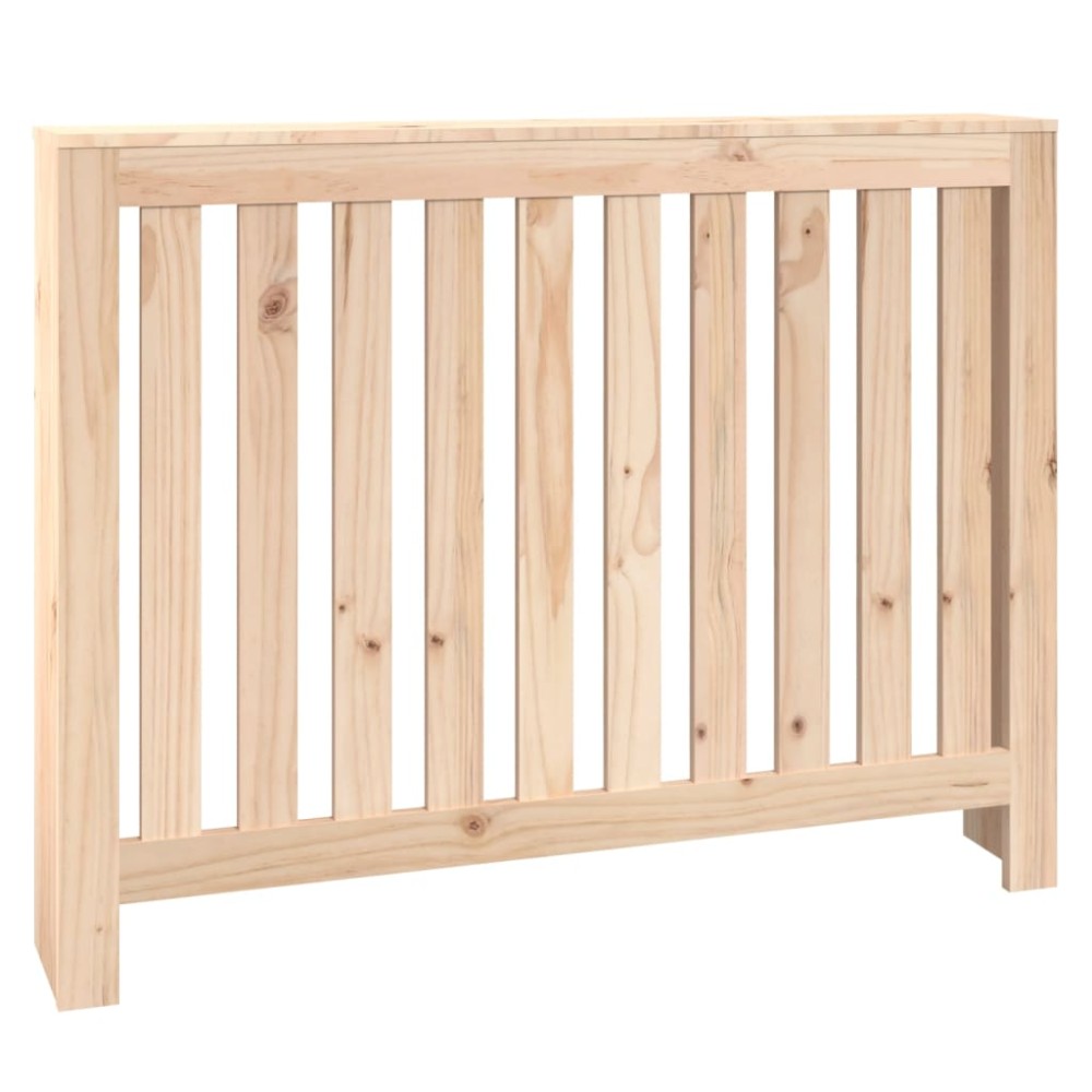 vidaXL Mască pentru calorifer, 108,5x19x84 cm, lemn masiv de pin