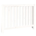 vidaXL Mască pentru calorifer, alb, 108,5x19x84 cm, lemn masiv de pin vidaXL Mască pentru calorifer, alb, 108,5x19x84 cm, lemn masiv de pin