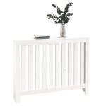 vidaXL Mască pentru calorifer, alb, 108,5x19x84 cm, lemn masiv de pin vidaXL Mască pentru calorifer, alb, 108,5x19x84 cm, lemn masiv de pin