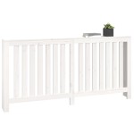vidaXL Mască pentru calorifer, alb, 169x19x84 cm, lemn masiv de pin vidaXL Mască pentru calorifer, alb, 169x19x84 cm, lemn masiv de pin