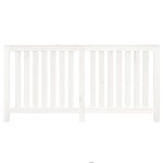 vidaXL Mască pentru calorifer, alb, 169x19x84 cm, lemn masiv de pin vidaXL Mască pentru calorifer, alb, 169x19x84 cm, lemn masiv de pin