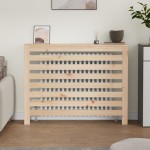 vidaXL Mască pentru calorifer, 108,5x19x84 cm, lemn masiv de pin vidaXL Mască pentru calorifer, 108,5x19x84 cm, lemn masiv de pin